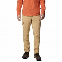 Spodnie trekkingowe z filtrem UV męskie Columbia Skien Valley Pant. Brązowe spodnie sportowe męskie Columbia, m, bez wzorów, trekkingowe. Za 329.99 zł.