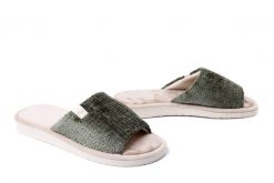 METEOR 075 ADA zielony, kapcie damskie. Zielone kapcie damskie Meteor, bez wzorów. Za 44.99 zł.