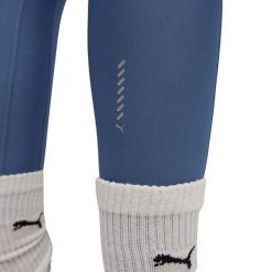 Damskie legginsy Puma Velocity. Niebieskie legginsy damskie Puma, bez wzorów, do biegania. W wyprzedaży za 205.15 zł.