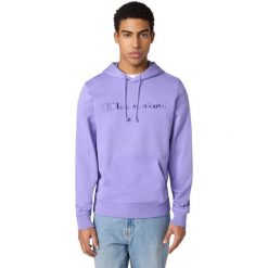 Bluza męska CHAMPION Hooded Sweatshirt. Fioletowe bluzy męskie Champion, m, bez wzorów, z materiału. Za 190.99 zł.
