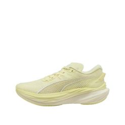 Buty do biegania PUMA Deviate Nitro 3 Żółte Damskie. Żółte obuwie sportowe damskie Puma, bez wzorów, z materiału, do biegania. Za 670.05 zł.