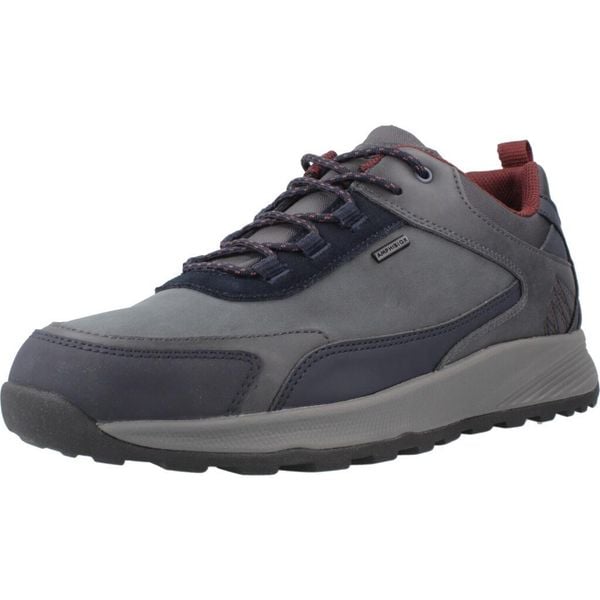 Buty GEOX U TERRESTRE B ABX Szary. Niebieskie trekkingi męskie Geox, trekkingowe. Za 410.99 zł.