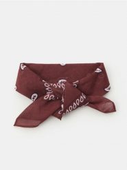 Bawełniana apaszka ze wzorem - brązowy. Brązowe szaliki i chusty damskie Sinsay, bez wzorów, z bawełny. Za 7.99 zł.