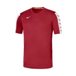 T-shirt Mizuno Team Nara Unisex. Zielone t-shirty męskie Mizuno, l, bez wzorów, z jersey, sportowe, bez kołnierzyka. Za 138.00 zł.