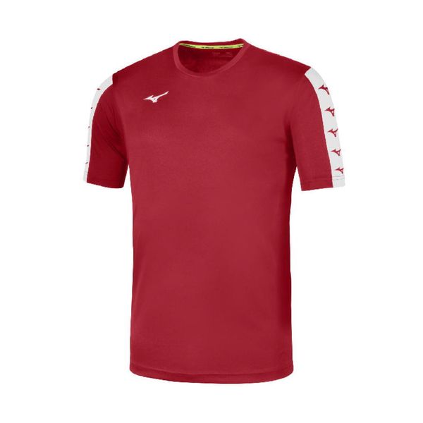 T-shirt Mizuno Team Nara Unisex. Zielone t-shirty męskie Mizuno, l, bez wzorów, z jersey, sportowe, bez kołnierzyka. Za 139.50 zł.
