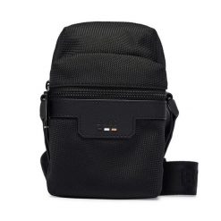 Saszetka BOSS. Czarne saszetki męskie Boss, młodzieżowe, małe. Za 429.99 zł.