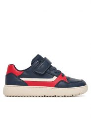 Geox Sneakersy J Theleven J56LDD 054FU C0735 S Granatowy. Niebieskie buty sportowe chłopięce Geox, bez wzorów, ze skóry, bez zapięcia. Za 169.99 zł.