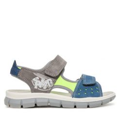 Sandały Primigi. Szare sandały chłopięce Primigi, bez zapięcia. Za 249.99 zł.