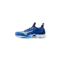Buty halowe Mizuno Wave Momentum. Białe buty sportowe męskie Mizuno, z materiału, bez zapięcia, do biegania, mizuno wave. W wyprzedaży za 619.70 zł.