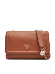 Guess Torebka Noelle II HWZG96 72210 Brązowy. Brązowe torebki do ręki damskie Guess, z aplikacjami, ze skóry, bez dodatków. Za 389.99 zł.