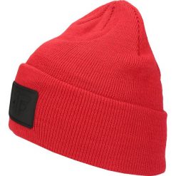 Czapka męska CAM212 - czerwony. Czapki i kapelusze męskie marki 4f. W wyprzedaży za 29.99 zł.