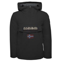 Kurtka puchowa Mężczyzna NAPAPIJRI RAINFOREST WINTER 3. Czarne kurtki sportowe męskie Napapijri, m, bez wzorów, z puchu, trekkingowe. W wyprzedaży za 806.70 zł.