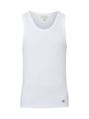 Calvin Klein Jeans Tank top Mężczyźni Bawełna biały, XL. Białe t-shirty męskie Calvin Klein Jeans, m, bez wzorów, z bawełny, eleganckie, bez kołnierzyka. Za 169.95 zł.