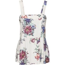 Top z nadrukiem bonprix biel wełny. Topy damskie marki bonprix. Za 37.99 zł.