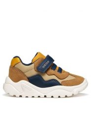 Geox Sneakersy B Ciufciuf Boy B455RB 0FU22 C5GF4 M Brązowy. Brązowe buty sportowe chłopięce Geox, bez wzorów, ze skóry, bez zapięcia. Za 229.99 zł.