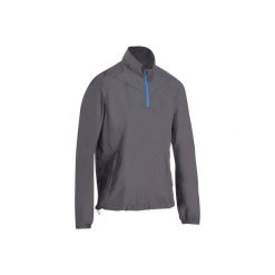 Bluza wiatroszczelna do golfa męska. Niebieskie bluzy męskie INESIS, z materiału. W wyprzedaży za 59.99 zł.