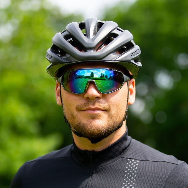 Okulary przeciwsłoneczne Lynx Ventoux. Szare okulary przeciwsłoneczne męskie Lynx. Za 192.95 zł.