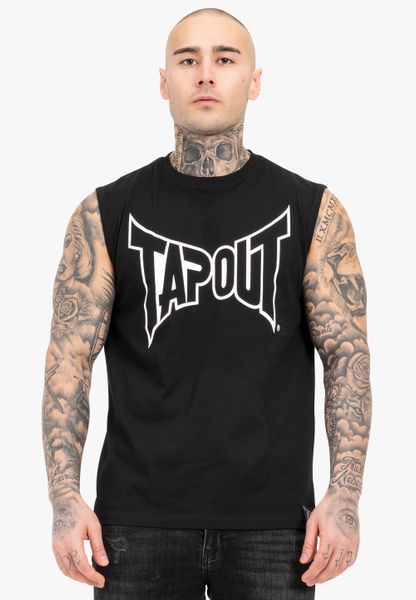 Tank top Tapout Alemada. Białe t-shirty męskie TAPOUT, l, bez wzorów, z bawełny, bez kołnierzyka. Za 118.00 zł.