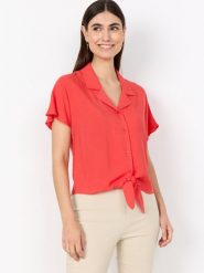 Soyaconcept® Bluzka - SC-Radia Kobiety wiskoza czerwony, XXL. Czerwone bluzki damskie xxl, bez wzorów, z wiskozy, bez kołnierzyka, bez ramiączek. Za 139.95 zł.