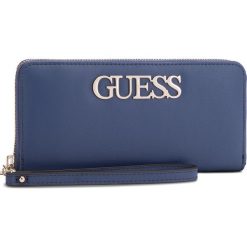 Duży Portfel Damski GUESS - SWVG68 76460 BLUE. Niebieskie portfele damskie Guess, ze skóry ekologicznej. Za 279.00 zł.