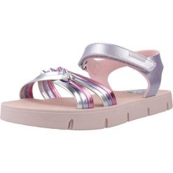 Sandały PABLOSKY 441094P Fioletowy. Fioletowe sandały damskie Pablosky, bez wzorów, z syntetyku, bez obcasa, bez zapięcia. Za 189.99 zł.