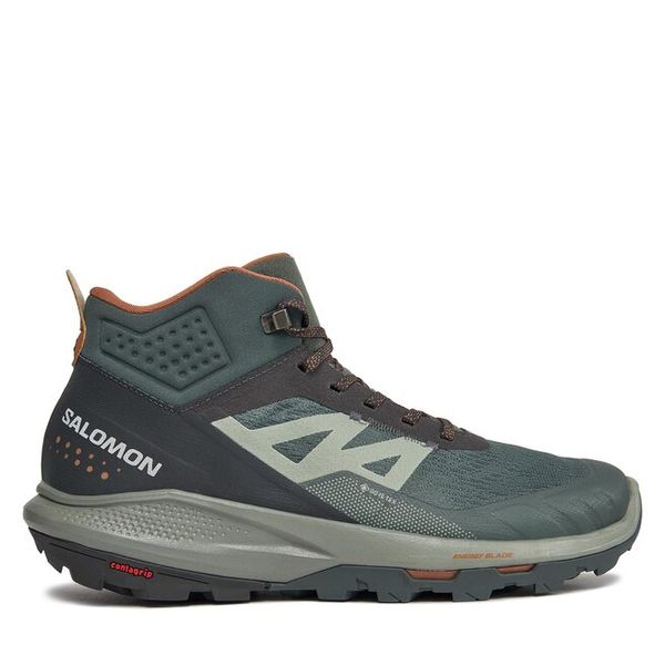 Trekkingi Salomon. Zielone trekkingi męskie Salomon, trekkingowe, gore-tex. Za 829.99 zł.