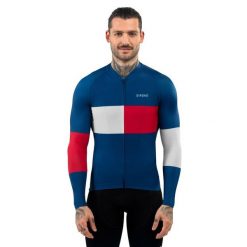 Męska koszulka rowerowa z krótkim rękawem Kolarstwo Siroko M2 Vezzana. Czerwone bluzy męskie SIROKO, m, bez wzorów, z jersey, bez kaptura. Za 381.00 zł.