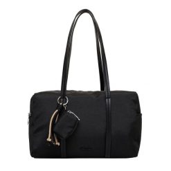 Tamaris Torebka Shopper TAS Maggie Torby na zakupy 1 ct Czarny Damski. Czarne torby na ramię damskie Tamaris, bez wzorów, z poliesteru, eleganckie, bez dodatków. Za 230.99 zł.