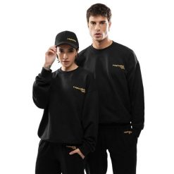 Męska bawełniana bluza Rayo Club Lifestyle Siroko RC Ready Black. Czarne bluzy męskie SIROKO, l, bez wzorów, z bawełny, bez kaptura. Za 257.00 zł.