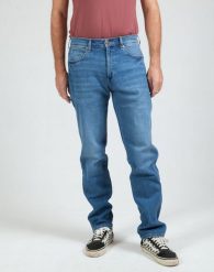 WRANGLER MĘSKIE SPODNIE WRANGLER FRONTIER NEW FAVORITE W16VJX21Y 112326387. Jeansy męskie Wrangler. Za 229.99 zł.