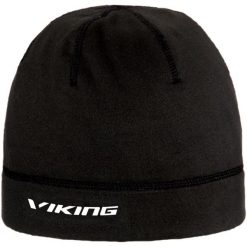 Czapka dla dorosłych VIKING Craig Multifunction. Czarne czapki i kapelusze damskie Viking, na zimę, bez wzorów, sportowe. Za 39.90 zł.
