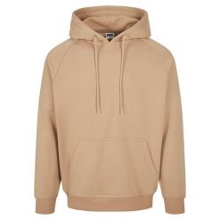 Bluza z kapturem Urban Classics Blank. Brązowe bluzy męskie Urban Classics, m, bez wzorów, z bawełny, z kapturem. Za 169.70 zł.