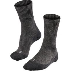 Skarpetki Falke TK1 Wool. Czarne skarpety męskie Falke, bez wzorów, z materiału. Za 172.00 zł.