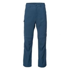 Spodnie męskie Hi-Tec Core Marlo 2in1 - niebieski, Rozmiar M. Niebieskie buty sportowe męskie Hi-tec, z materiału, bez zapięcia, do biegania. Za 119.99 zł.
