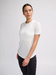 Koszulka damska Hummel MT Vanja. Białe t-shirty damskie Hummel, xs, bez wzorów, z bawełny, klasyczne, bez kołnierzyka. Za 135.50 zł.
