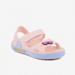 Sandały dziecięce Coqui. Czerwone sandały dziewczęce Coqui, bez zapięcia. Za 149.99 zł.