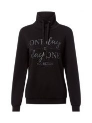 Soyaconcept® Bluza banu Kobiety czarny, XL. Czarne bluzy damskie xl, bez wzorów, z syntetyku, bez kaptura. Za 169.95 zł.