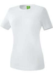 Koszulka damska Erima Teamsports T-shirt. Białe t-shirty damskie Erima, bez wzorów, z bawełny, wizytowe, bez kołnierzyka. Za 79.99 zł.