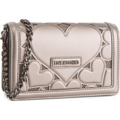Torebka LOVE MOSCHINO - JC4048PP16LH0910 Peltro. Brązowe torebki do ręki damskie Love Moschino, z materiału. Za 879.00 zł.