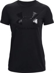Under Armour Czarny M. Czarne t-shirty damskie Under Armour, m, bez wzorów, bez kołnierzyka. Za 73.03 zł.