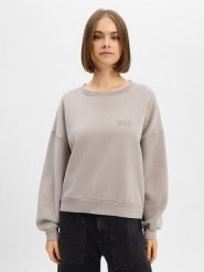 American vintage Bluza Kobiety Bawełna szary, S. Szare bluzy damskie American Vintage, s, bez wzorów, z bawełny, bez kaptura. Za 579.95 zł.