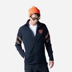 Bluza narciarska męska Rossignol Hero Classique Clim. Czarne bluzy męskie Rossignol, na zimę, m, bez wzorów, bez kaptura. W wyprzedaży za 529.00 zł.