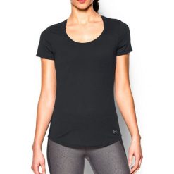 Under Armour Koszulka damska Threadborne Streaker czarna r. S (12715171). T-shirty damskie Under Armour. Za 85.00 zł.