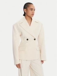 JACQUEMUS Marynarka La Veste Norma 25E251JA0871709130 Beżowy Regular Fit. Brązowe żakiety damskie JACQUEMUS, bez wzorów, z wiskozy. Za 4,209.00 zł.