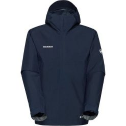 Kurtka uniwersalna męska Mammut Treeline Light Hs. Niebieskie kurtki męskie Mammut, l, bez wzorów, z materiału, eleganckie, z kapturem. Za 1,154.00 zł.