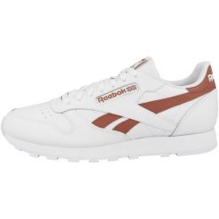 Buty męskie Reebok CL Lthr. Białe buty sportowe męskie Reebok, z gumy, bez zapięcia. Za 394.00 zł.