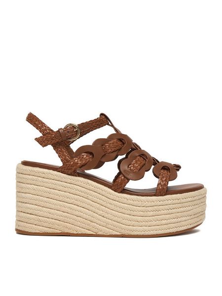 Badura Sandały EO-AMANI-LT0228-26-806 Brązowy. Brązowe sandały damskie Badura, bez wzorów, ze skóry, bez obcasa, bez zapięcia. Za 341.99 zł.