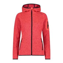 Bluza damska turystyczna CMP 3H19826. Czerwone bluzy sportowe damskie CMP, l, bez wzorów, bez kaptura, trekkingowe. W wyprzedaży za 244.99 zł.