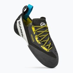 Buty wspinaczkowe SCARPA Veloce L. Czarne buty sportowe męskie Scarpa, z gumy, bez zapięcia, wspinaczkowe. Za 559.99 zł.