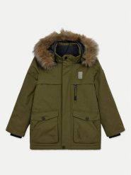 LEGO Kurtka zimowa Jebel 751 11010249 Khaki Regular Fit. Brązowe buty zimowe chłopięce LEGO, na zimę, bez wzorów, z syntetyku, bez kaptura. Za 659.99 zł.